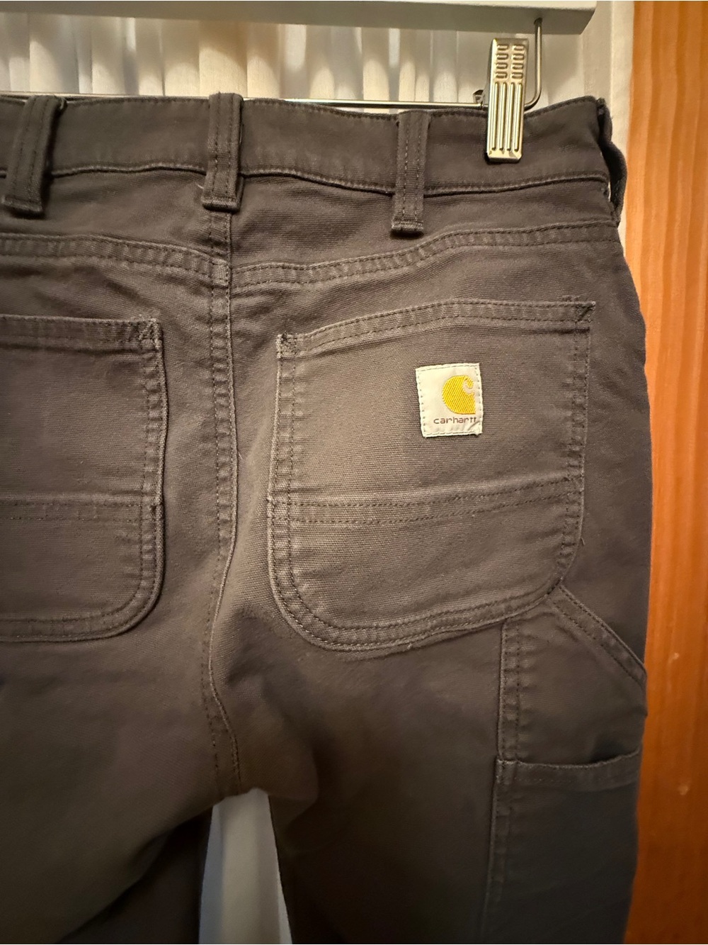 Carhartt Women's Rugged Flex Relaxed Fit Canvas Work Pants Size 2 - Picture 4 of 7